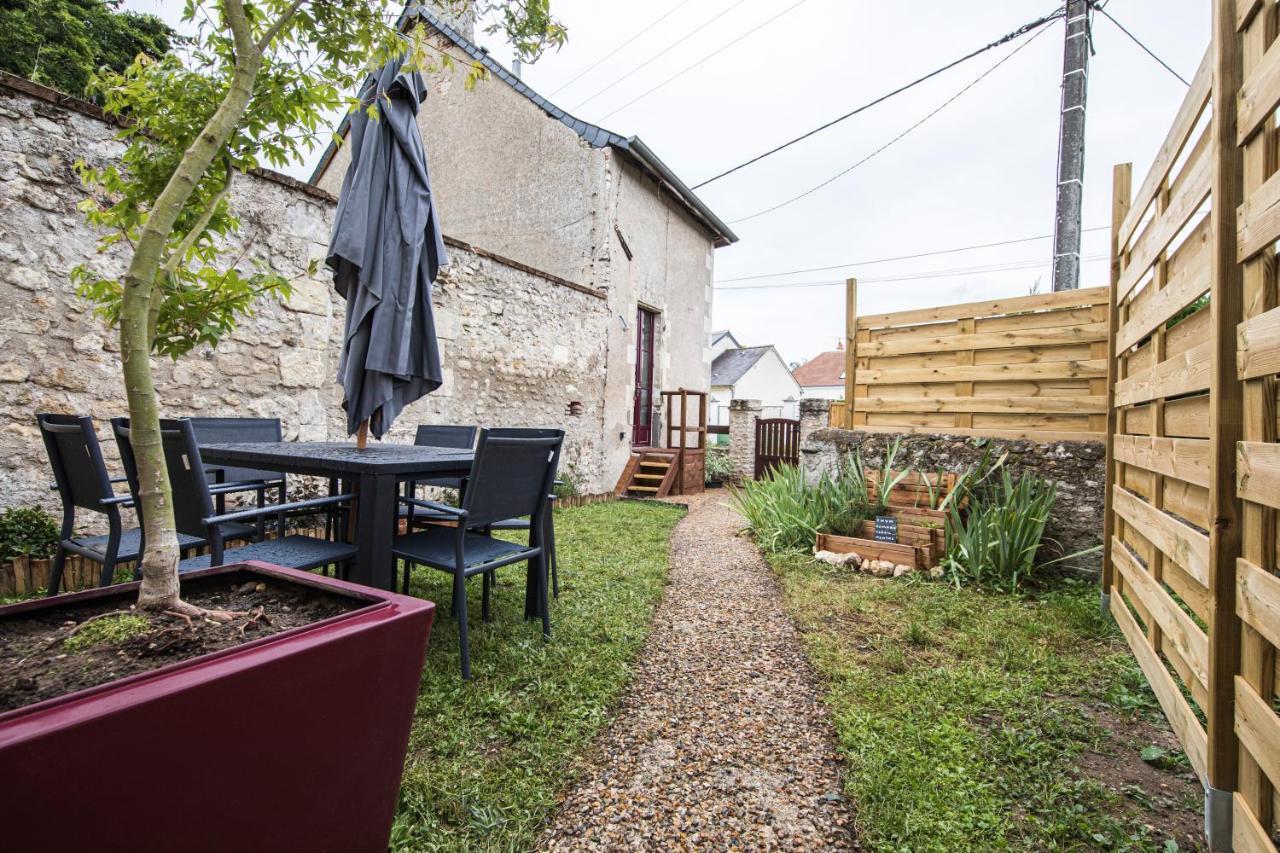 L'Atypique, Charmante Maison Avec Jardin Clos Amboise Exterior foto