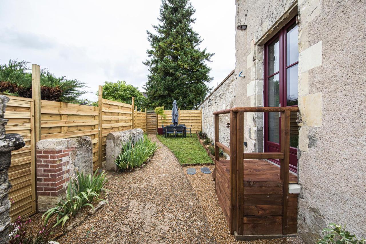 L'Atypique, Charmante Maison Avec Jardin Clos Amboise Exterior foto
